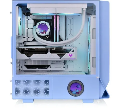 Корпус Thermaltake Ceres 350 MX Hydrangea голубой без БП ATX 3x140mm 2xUSB3.0 audio bott PSU