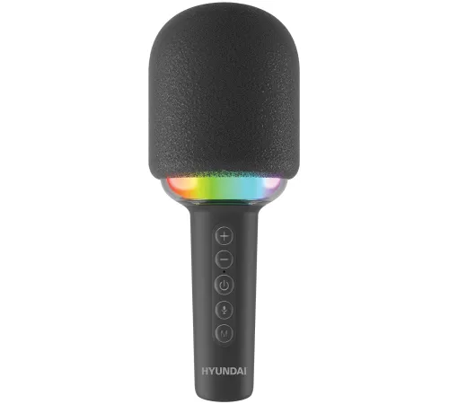 Микрофон беспроводной Hyundai H-MIC100 черный Микрофон беспроводной Hyundai H-MIC100 черный