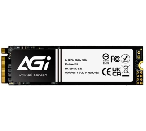 Накопитель SSD AGi PCIe 4.0 x4 1TB AGI1T0G44AI828 AI828 M.2 2280 Накопитель SSD AGi PCIe 4.0 x4 1TB AGI1T0G44AI828 AI828 M.2 2280