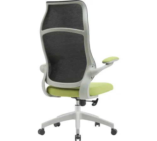 Кресло Cactus CS-GMC505-GYGN черный сиденье салатовый пластик серый