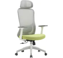 Кресло Cactus CS-GMC515-GYGN серый сиденье салатовый пластик серый