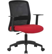 Кресло Cactus CS-MC333-BKRD черный сиденье темно-красный