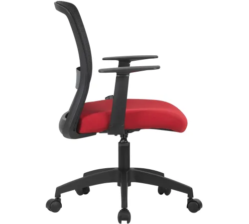 Кресло Cactus CS-MC333-BKRD черный сиденье темно-красный