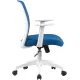 Кресло Cactus CS-WMC333-BL темно-синий пластик белый