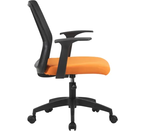 Кресло Cactus CS-MC222-BKOR черный сиденье оранжевый