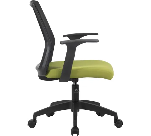 Кресло Cactus CS-MC222-BKGN черный сиденье салатовый сетка/ткань низк.спин. крестов. пластик пластик черный Кресло Cactus CS-MC222-BKGN черный сиденье салатовый сетка/ткань низк.спин. крестов. пластик пластик черный