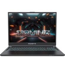 Ноутбук Gigabyte G6 Core i7 13620H 32Gb SSD1Tb NVIDIA GeForce RTX4060 8Gb 16" IPS FHD+ (1920x1200) без ОС black WiFi BT Cam (KF-H3KZ894KD/32)