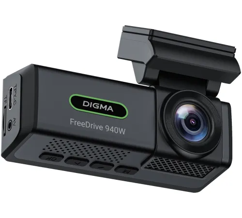 Видеорегистратор Digma FreeDrive 940W черный 4Mpix 2160x3840 1080p 140гр. Allwinner Видеорегистратор Digma FreeDrive 940W черный 4Mpix 2160x3840 1080p 140гр. Allwinner