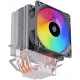 Устройство охлаждения(кулер) Оклик OG-CPC130FRGB-1 RGB Soc-AM4/1151/1200 черный 3-pin 18-23dB Al+Cu 130W 453gr Ret
