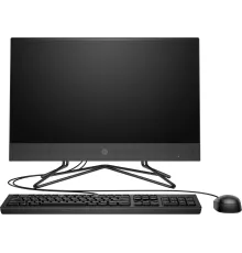 Моноблок HP 200 G4 21.5" Full HD i5 1235U (1.3) 16Gb SSD512Gb Iris Xe DVDRW CR FreeDOS GbitEth WiFi BT 65W клавиатура мышь Cam черный 1920x1080