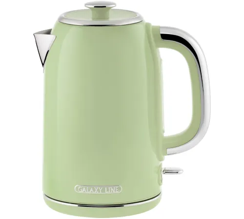 Чайник электрический Galaxy Line GL 0344 1.7л. 2200Вт оливковый корпус: нерж.сталь (ГЛ0344Л)