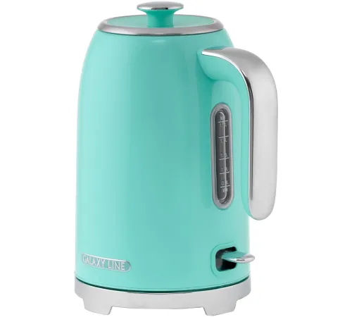 Чайник электрический Galaxy Line GL 0347 1.7л. 2200Вт бирюзовый корпус: нерж.сталь (ГЛ0347Л)