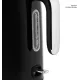 Чайник электрический Galaxy Line GL 0350 1.7л. 2200Вт черный корпус: нерж.сталь (ГЛ0350Л)