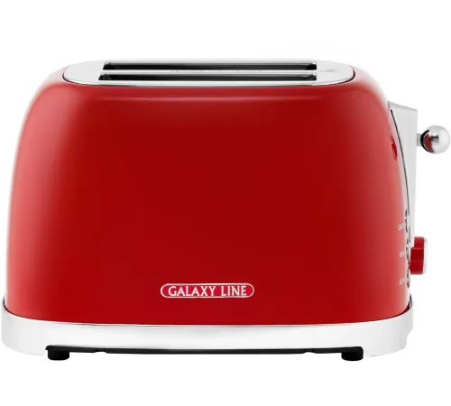 Тостер Galaxy Line GL 2919 900Вт красный Тостер Galaxy Line GL 2919 900Вт красный