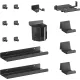 Лотки Cactus CS-GMPB-SET2 черный
