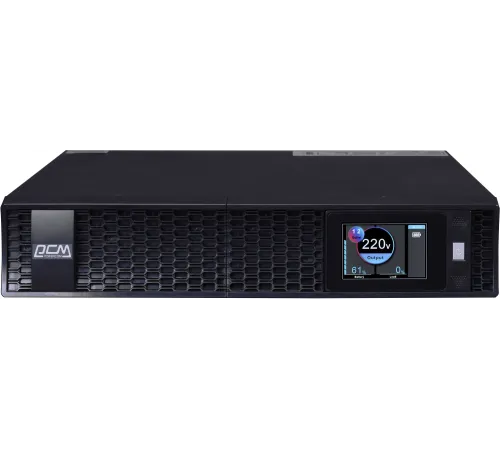 Источник бесперебойного питания Powercom Next, On-Line, 1500VA/1500W, Rack/Tower, 8*IEC320-C13, LCD, Serial+USB, SmartSlot, подкл. доп. Батарей (2027190) Источник бесперебойного питания Powercom Next, On-Line, 1500VA/1500W, Rack/Tower, 8*IEC320-C13, LCD, Serial+USB, SmartSlot, подкл. доп. Батарей (2027190)