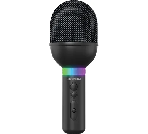 Микрофон беспроводной Hyundai H-MIC101 черный Микрофон беспроводной Hyundai H-MIC101 черный