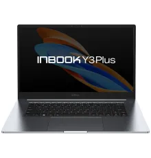 Ноутбук Infinix Inbook Y3 PLUS YL512 Core i3 1215U 8Gb SSD512Gb Intel UHD Graphics 15.6" IPS FHD (1920x1080) Free DOS grey WiFi BT Cam (71008302599)