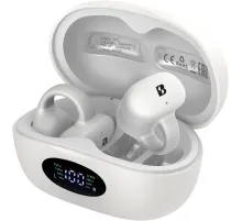 Гарнитура вкладыши A4Tech Biosong B5 TWS белый беспроводные bluetooth крепление за ухом (B5)