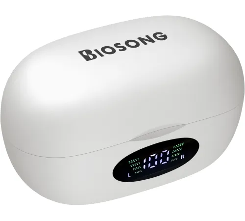 Гарнитура вкладыши A4Tech Biosong B5 TWS белый беспроводные bluetooth крепление за ухом (B5) Гарнитура вкладыши A4Tech Biosong B5 TWS белый беспроводные bluetooth крепление за ухом (B5)