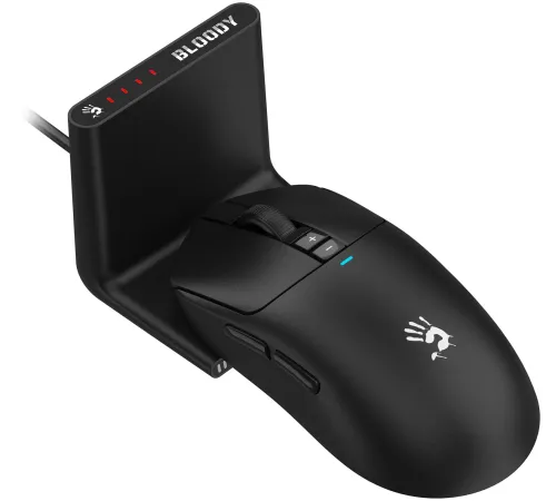 Мышь A4Tech Bloody R72 Ultra Duo черный оптическая (20000dpi) беспроводная USB-C (7but) Мышь A4Tech Bloody R72 Ultra Duo черный оптическая (20000dpi) беспроводная USB-C (7but)