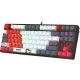 Клавиатура A4Tech Bloody WS87 Naraka механическая черный/красный USB for gamer LED (WS87)