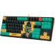 Клавиатура A4Tech Bloody AT87 Renegade механическая черный/зеленый USB for gamer LED (AT87)