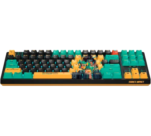 Клавиатура A4Tech Bloody AT87 Renegade механическая черный/зеленый USB for gamer LED (AT87) Клавиатура A4Tech Bloody AT87 Renegade механическая черный/зеленый USB for gamer LED (AT87)