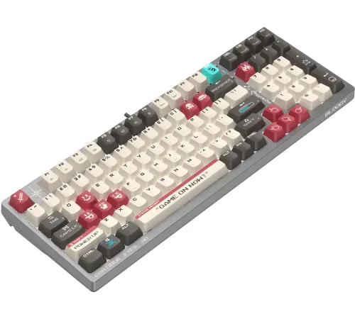 Клавиатура A4Tech Bloody S98 Pixels Red механическая темно-серый/бежевый USB for gamer LED (S98) Клавиатура A4Tech Bloody S98 Pixels Red механическая темно-серый/бежевый USB for gamer LED (S98)