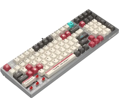 Клавиатура A4Tech Bloody S98 Pixels Red механическая темно-серый/бежевый USB for gamer LED (S98) Клавиатура A4Tech Bloody S98 Pixels Red механическая темно-серый/бежевый USB for gamer LED (S98)