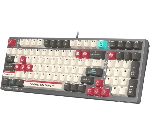 Клавиатура A4Tech Bloody S98 Pixels Red механическая темно-серый/бежевый USB for gamer LED (S98) Клавиатура A4Tech Bloody S98 Pixels Red механическая темно-серый/бежевый USB for gamer LED (S98)