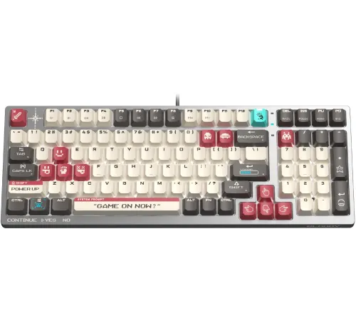 Клавиатура A4Tech Bloody S98 Pixels Red механическая темно-серый/бежевый USB for gamer LED (S98) Клавиатура A4Tech Bloody S98 Pixels Red механическая темно-серый/бежевый USB for gamer LED (S98)