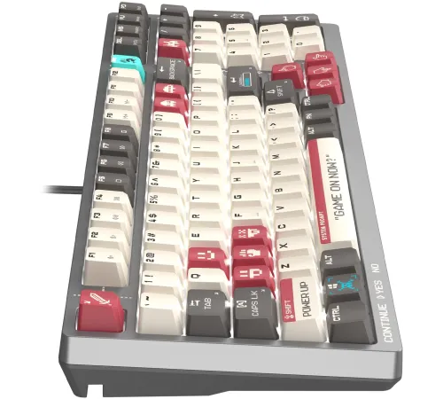 Клавиатура A4Tech Bloody S98 Pixels Red механическая темно-серый/бежевый USB for gamer LED (S98) Клавиатура A4Tech Bloody S98 Pixels Red механическая темно-серый/бежевый USB for gamer LED (S98)