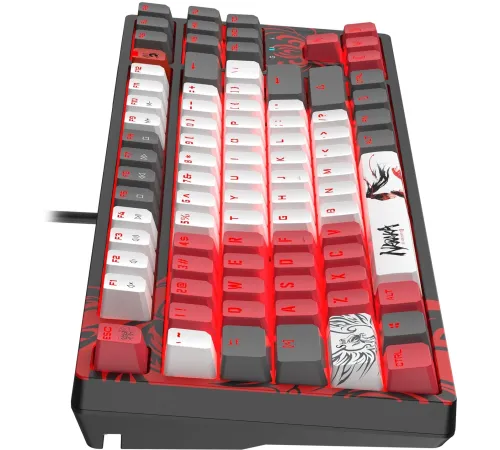 Клавиатура A4Tech Bloody S87 Naraka механическая черный/красный USB for gamer LED (S87 NARAKA) Клавиатура A4Tech Bloody S87 Naraka механическая черный/красный USB for gamer LED (S87 NARAKA)