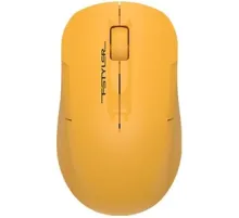 Мышь A4Tech Fstyler FG15CS Air2 желтый оптическая (1200dpi) беспроводная USB