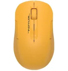 Мышь A4Tech Fstyler FG15CS Air2 желтый оптическая (1200dpi) беспроводная USB
