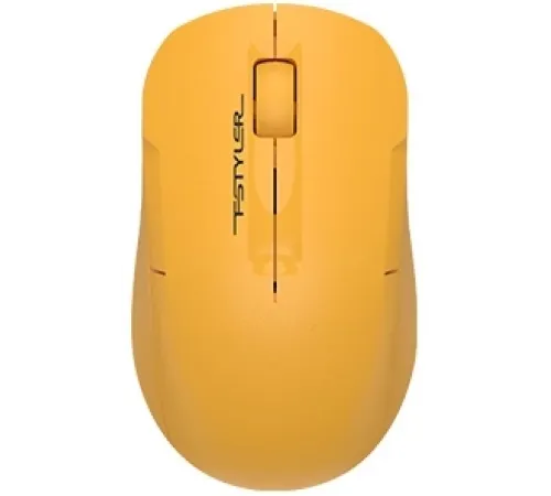 Мышь A4Tech Fstyler FG15CS Air2 желтый оптическая (1200dpi) беспроводная USB Мышь A4Tech Fstyler FG15CS Air2 желтый оптическая (1200dpi) беспроводная USB