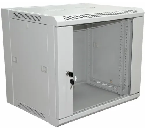Шкаф коммутационный Rexant Pro (04-2224) настенный 18U 600x600мм пер.дв.стекл без задн.дв. 90кг серый Шкаф коммутационный Rexant Pro (04-2224) настенный 18U 600x600мм пер.дв.стекл без задн.дв. 90кг серый