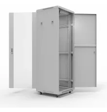 Шкаф серверный Rexant Pro (04-2306) напольный 42U 600x800мм пер.дв.стекл металл 800кг серый
