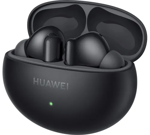 Гарнитура внутриканальные Huawei FreeBuds 6i Orca-T100 черный беспроводные bluetooth в ушной раковине (55037548)