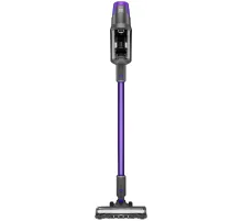 Пылесос вертикальный Centek CT-2572 фиолетовый/черный, питание от аккумулятора, 230 Вт, уборка сухая, пылесборник 1.2 л, работа от АКБ max 90 мин