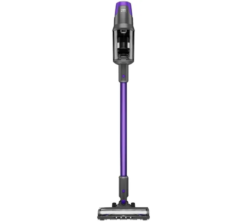 Пылесос вертикальный Centek CT-2572 фиолетовый/черный, питание от аккумулятора, 230 Вт, уборка сухая, пылесборник 1.2 л, работа от АКБ max 90 мин
