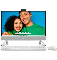 Моноблок Dell Inspiron 7730 27" Full HD Core 7 150U (1.2) 16Gb SSD1Tb Iris Xe CR Windows 11 Professional GbitEth WiFi BT клавиатура мышь Cam серебристый 1920x1080