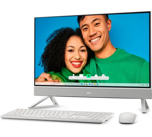 Моноблок Dell Inspiron 7730 27" Full HD Core 7 150U (1.2) 16Gb SSD1Tb Iris Xe CR Windows 11 Professional GbitEth WiFi BT клавиатура мышь Cam серебристый 1920x1080