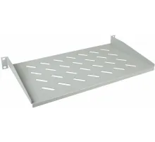 Полка стационарная Rexant 04-2626 1U нагр.:20кг. 19" 250мм серый