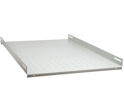 Полка стационарная Rexant 04-2624 1U нагр.:100кг. 19" 550мм серый
