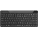 Клавиатура A4Tech Fstyler FBK22 AS черный USB беспроводная BT/Radio (FBK22 AS)
