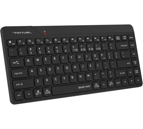 Клавиатура A4Tech Fstyler FBK22 AS черный USB беспроводная BT/Radio (FBK22 AS) Клавиатура A4Tech Fstyler FBK22 AS черный USB беспроводная BT/Radio (FBK22 AS)