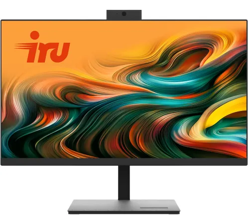 Моноблок IRU Tactio 23IH6PA 23.8" Full HD i3 12100 (3.3) 16Gb SSD256Gb UHDG 730 FreeDOS GbitEth WiFi BT Cam черный 1920x1080