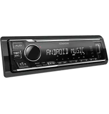 Автомагнитола Kenwood KMM-105M 1DIN 4x50Вт USB 2.0 AUX 3